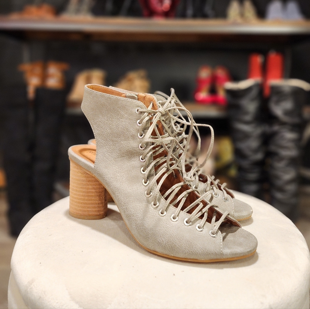 Jeffery Campbell Lace Up Heels.